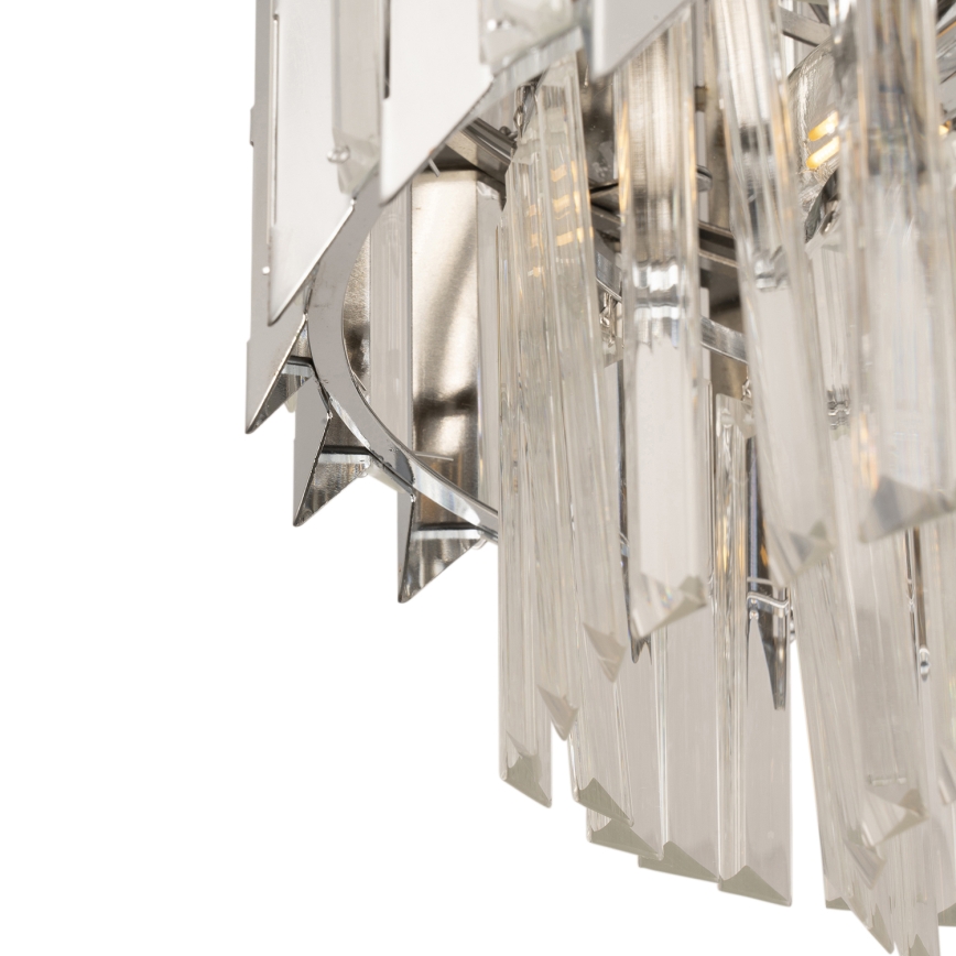 BRILAGI - SPECTRA Ceiling light 5x E14/40W/230V, 48 cm diameter, polished chrome
