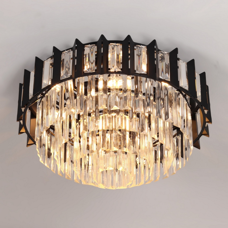 Brilagi - SPECTRA Ceiling Light, 5xE14/40W/230V, Ø 48 cm, Black
