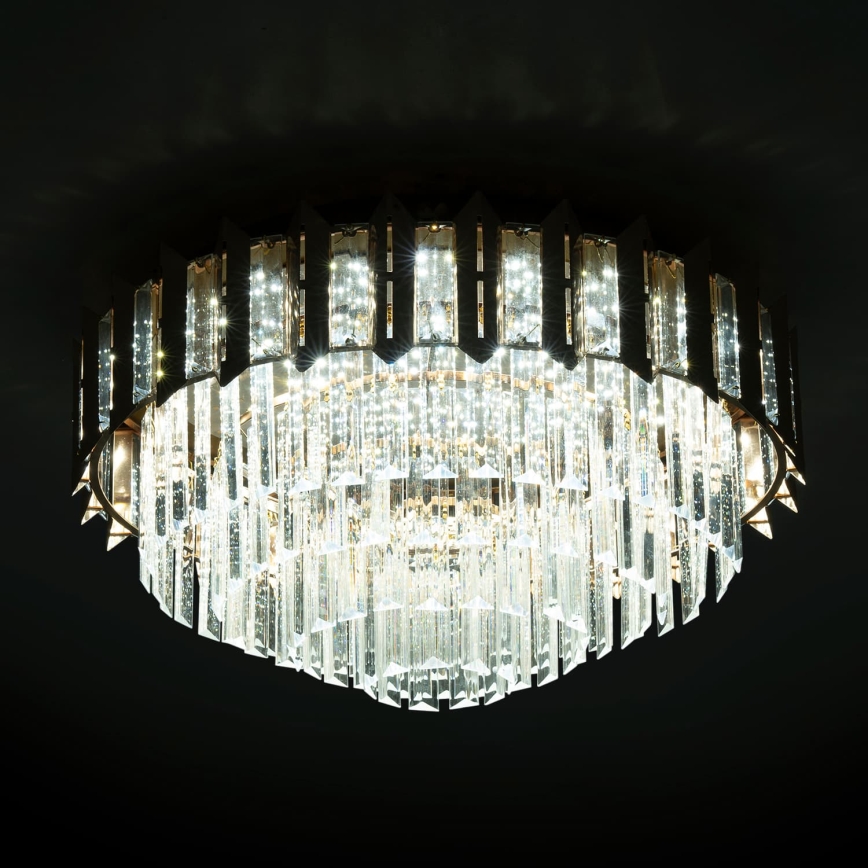 BRILAGI - SPECTRA LED Dimmable Ceiling Light 45W, 230V, 3000–6000K, Ø 48 cm, Gold + Remote Control