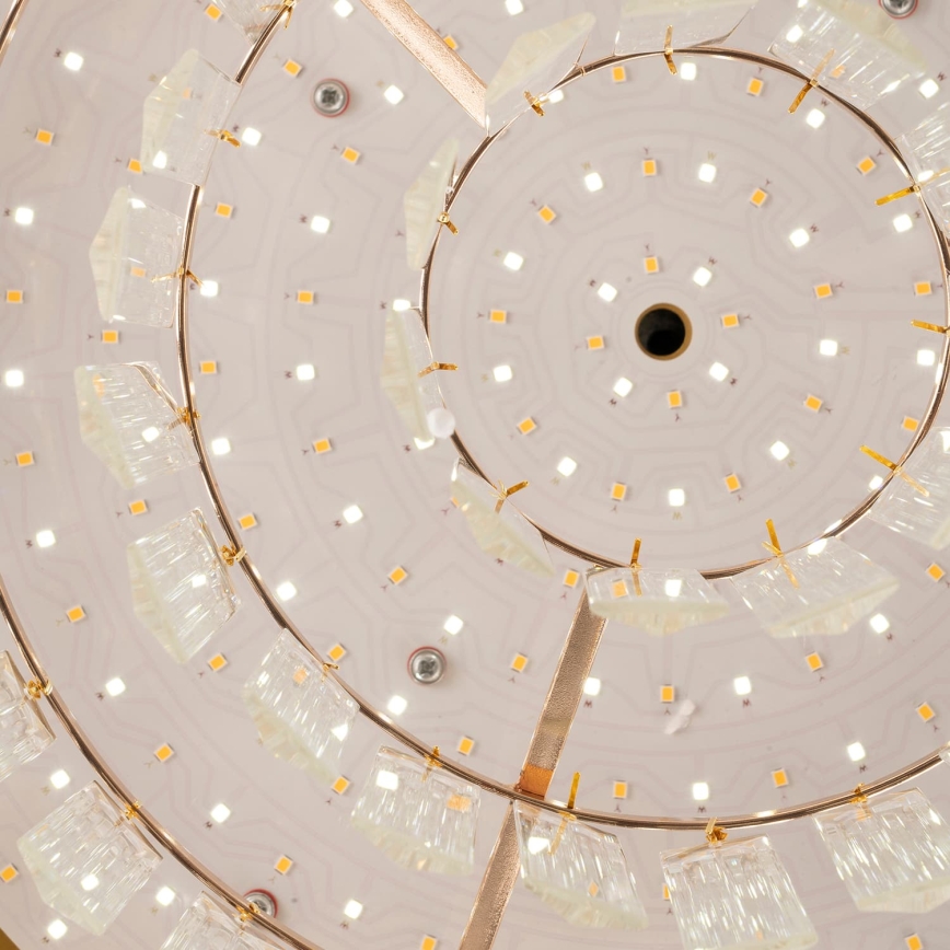 BRILAGI - SPECTRA LED Dimmable Ceiling Light 45W, 230V, 3000–6000K, Ø 48 cm, Gold + Remote Control