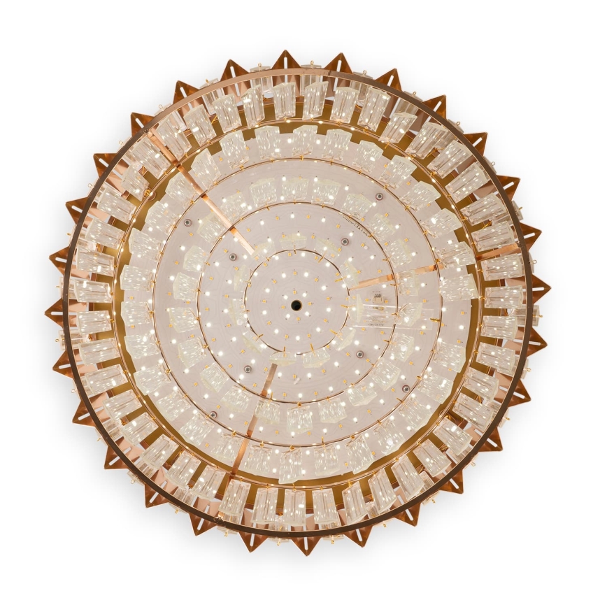 BRILAGI - SPECTRA LED Dimmable Ceiling Light 45W, 230V, 3000–6000K, Ø 48 cm, Gold + Remote Control