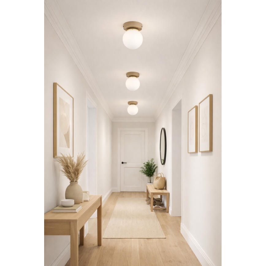Brilagi - Spotlight 1xE27/60W/230V beige/gold