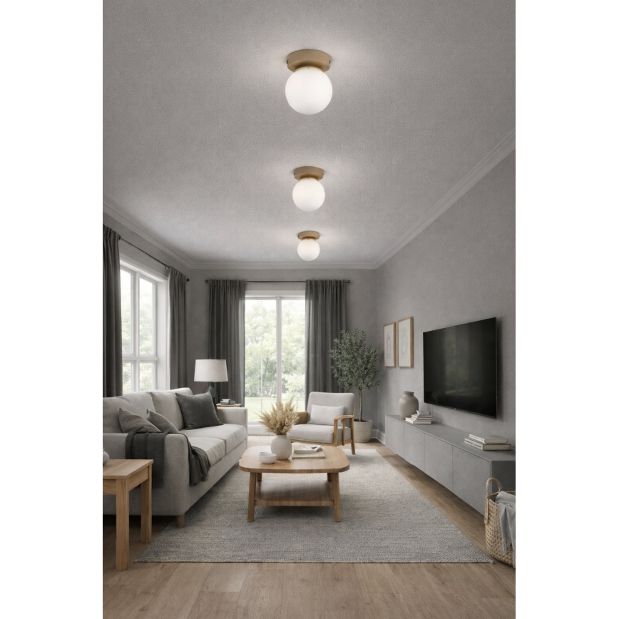 Brilagi - Spotlight 1xE27/60W/230V beige/gold