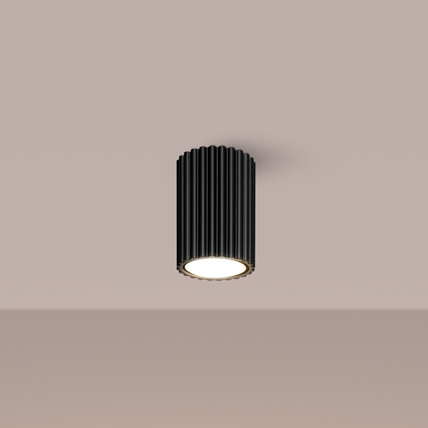 Brilagi - Spotlight CRESTO 1xGU10/10W/230V 10 cm black