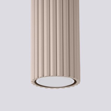 Brilagi - Spotlight CRESTO 1xGU10/10W/230V 10 cm taupe