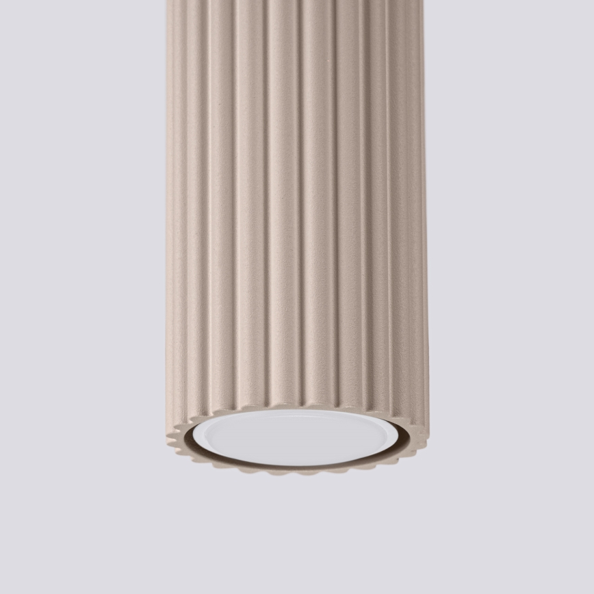 Brilagi - Spotlight CRESTO 1xGU10/10W/230V 10 cm taupe