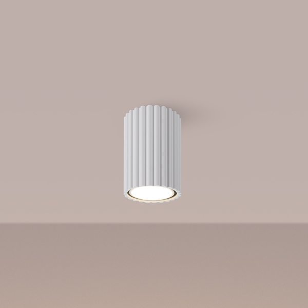 Brilagi - Spotlight CRESTO 1xGU10/10W/230V 10 cm white
