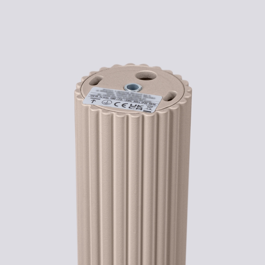 Brilagi - Spotlight CRESTO 1xGU10/10W/230V 20 cm taupe