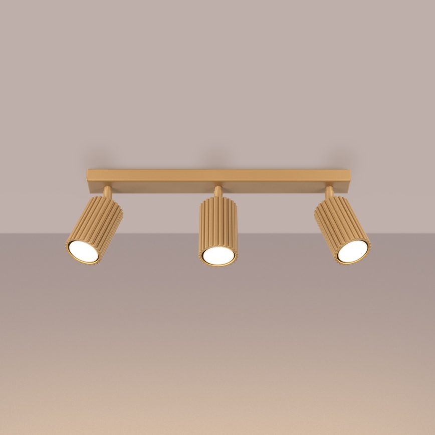 Brilagi - Spotlight CRESTO 3xGU10/10W/230V gold
