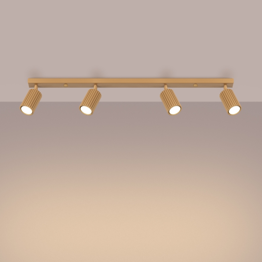 Brilagi - Spotlight CRESTO 4xGU10/10W/230V gold
