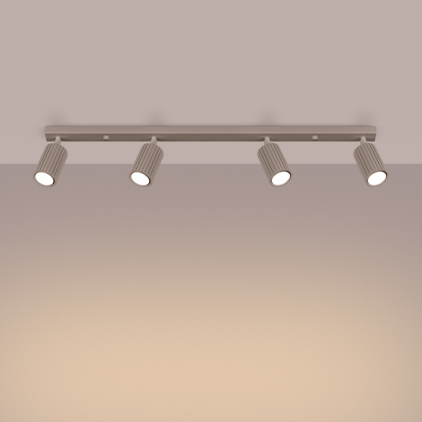 Brilagi - Spotlight CRESTO 4xGU10/10W/230V taupe