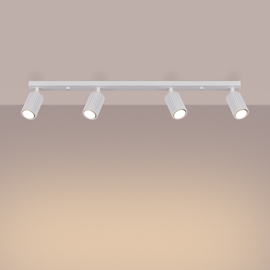 Brilagi - Spotlight CRESTO 4xGU10/10W/230V white