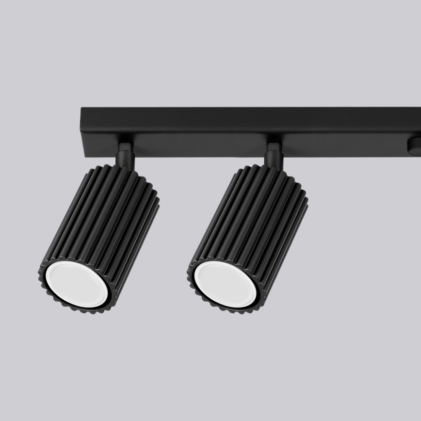 Brilagi - Spotlight CRESTO 6xGU10/10W/230V black