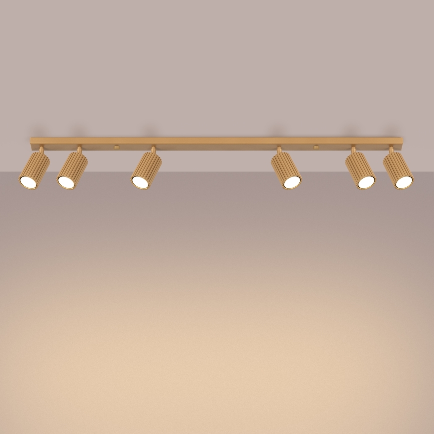 Brilagi - Spotlight CRESTO 6xGU10/10W/230V gold
