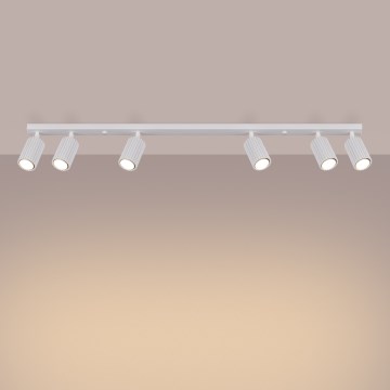 Brilagi - Spotlight CRESTO 6xGU10/10W/230V white