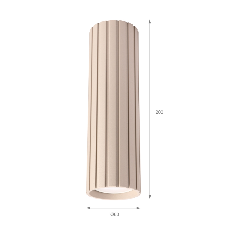 Brilagi - Spotlight CRISPINA 1xGU10/10W/230V 20 cm beige