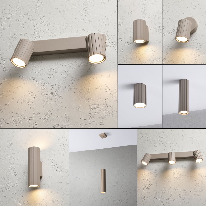 Brilagi - Spotlight CRISPINA 2xGU10/10W/230V Beige