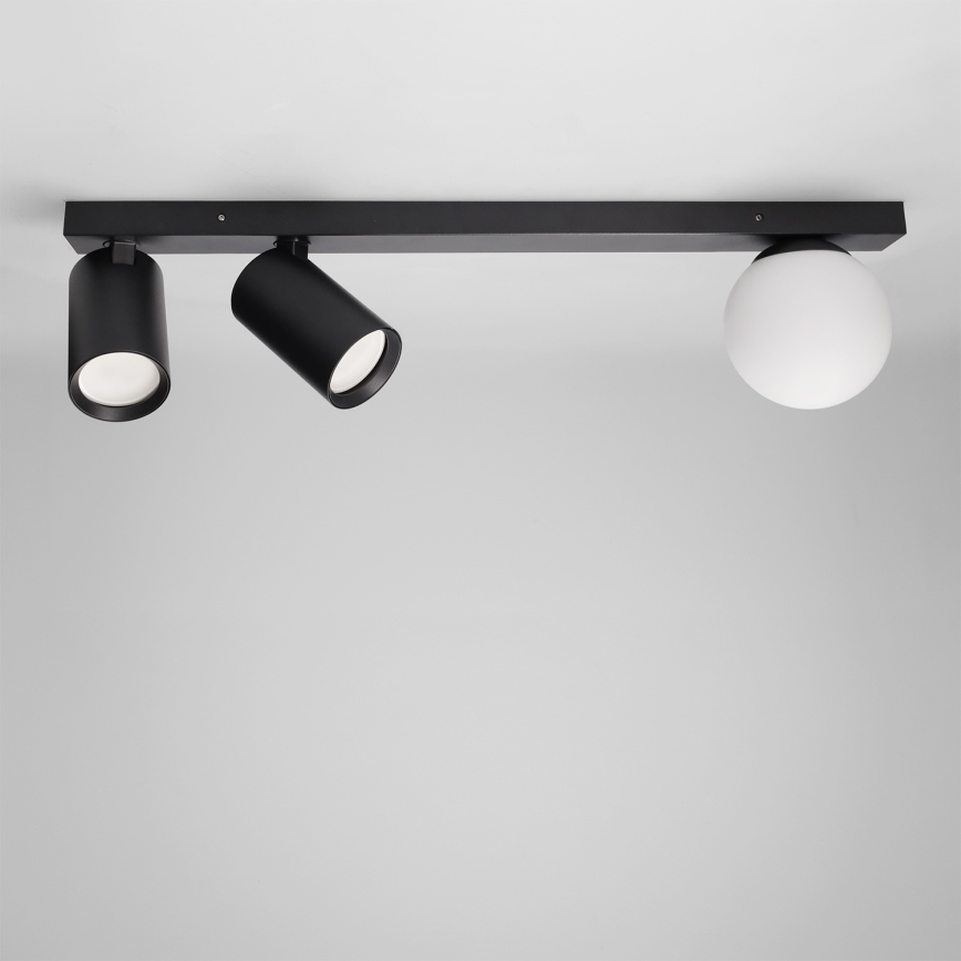 Brilagi - Spotlight fixture SELE BALL 2xGU10/30W/230V + 1xG9/10W black