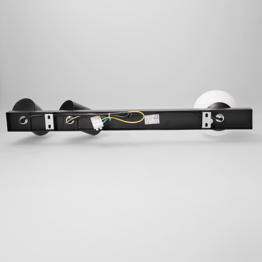 Brilagi - Spotlight fixture SELE BALL 2xGU10/30W/230V + 1xG9/10W black