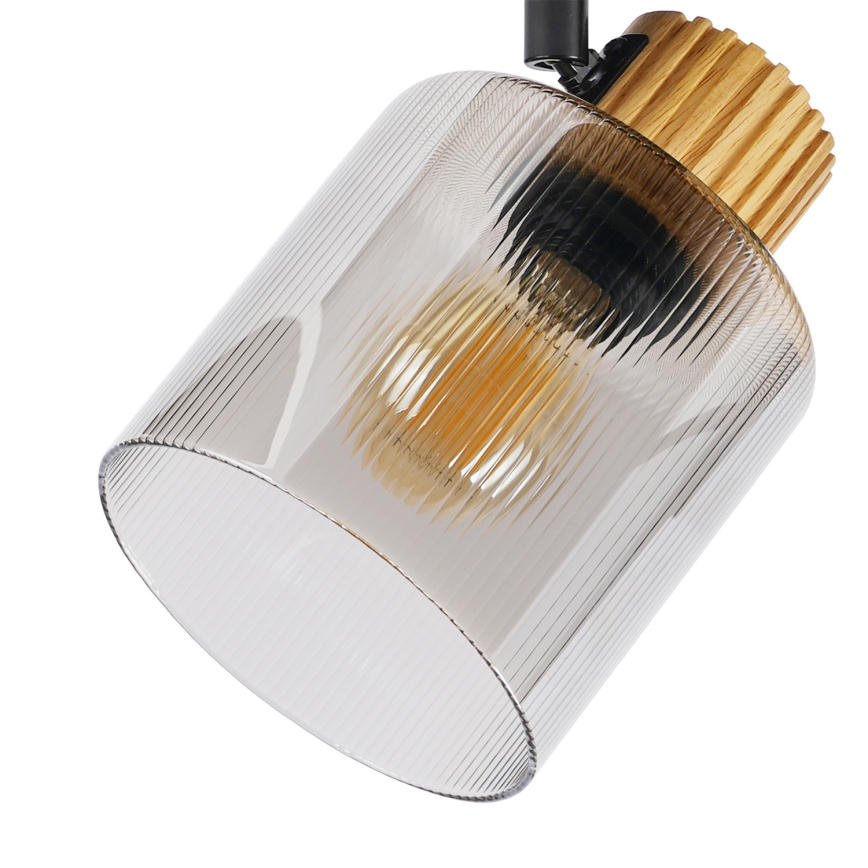 Brilagi - Spotlight HYGGE 2xE14/15W/230V black/smoked