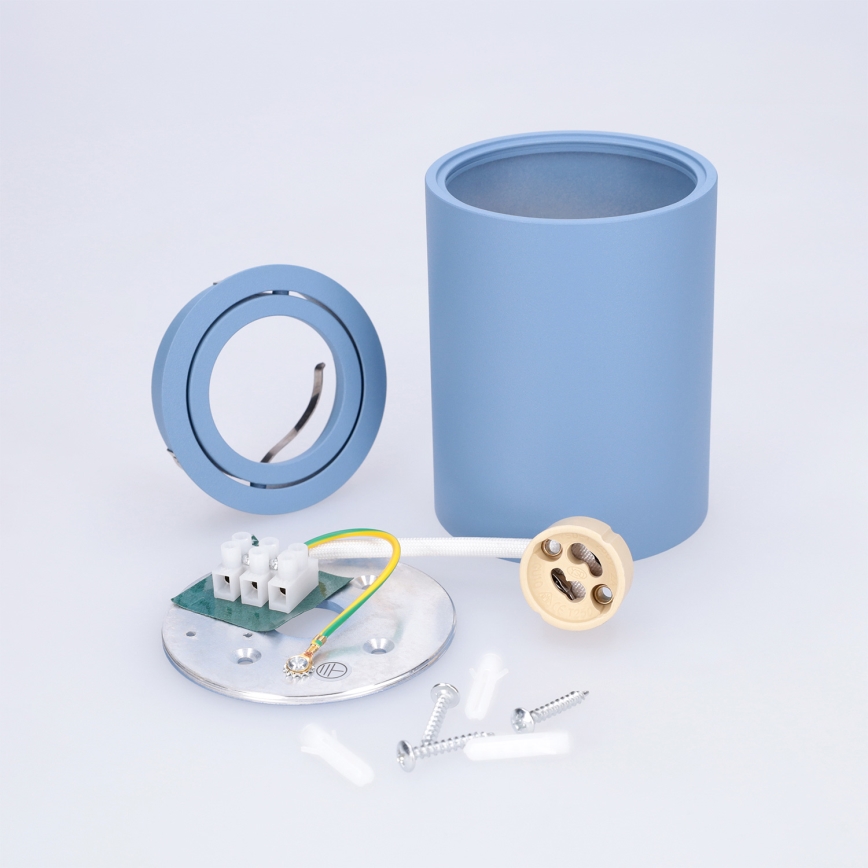 BRILAGI - Spotlight MIA 1xGU10/30W/230V 100x80 mm blue