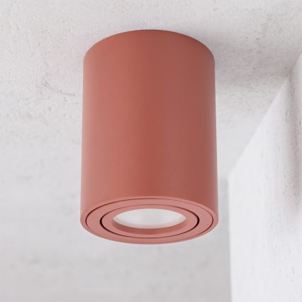 BRILAGI - Spotlight MIA 1xGU10/30W/230V 100x80 mm brown