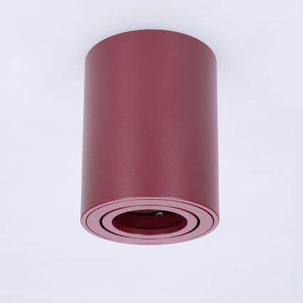BRILAGI - Spotlight MIA 1xGU10/30W/230V 100x80 mm burgundy