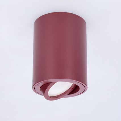 BRILAGI - Spotlight MIA 1xGU10/30W/230V 100x80 mm burgundy
