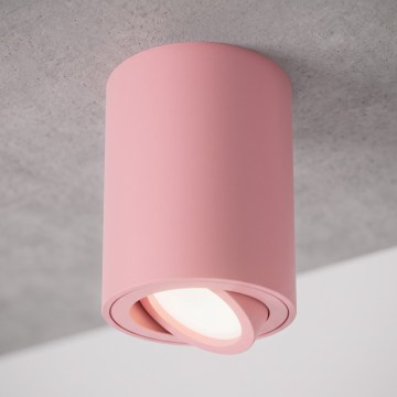 BRILAGI - Spotlight MIA 1xGU10/30W/230V 100x80 mm pink