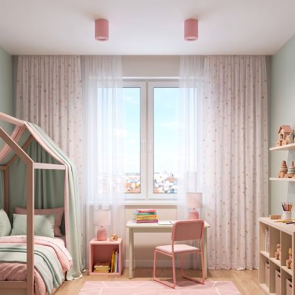 BRILAGI - Spotlight MIA 1xGU10/30W/230V 100x80 mm pink