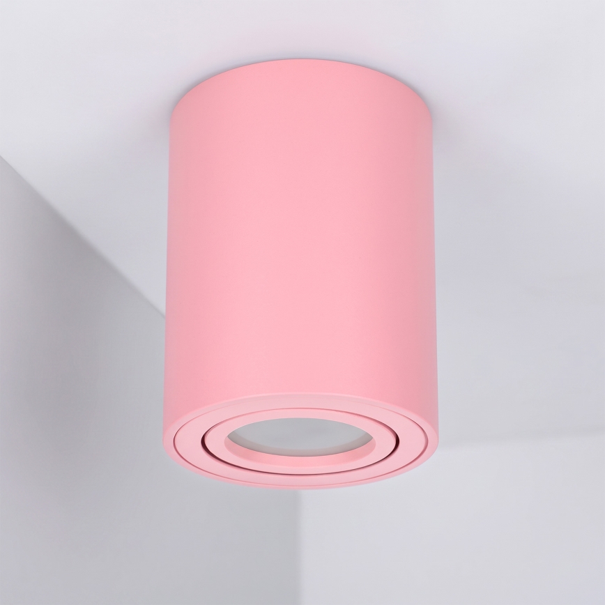 BRILAGI - Spotlight MIA 1xGU10/30W/230V 100x80 mm pink