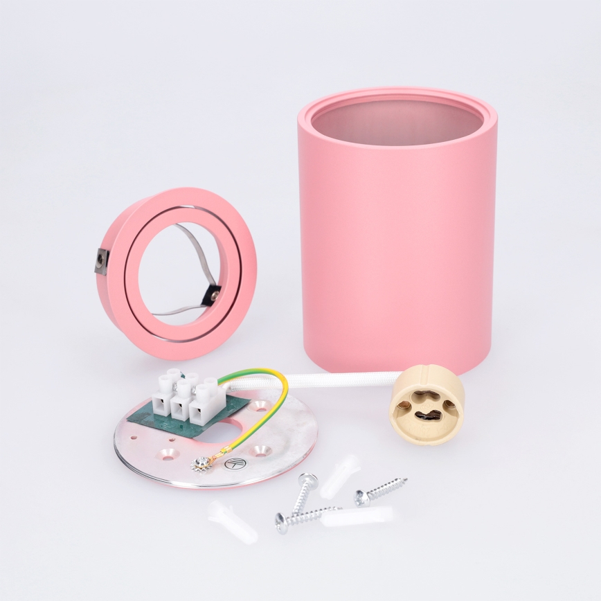 BRILAGI - Spotlight MIA 1xGU10/30W/230V 100x80 mm pink