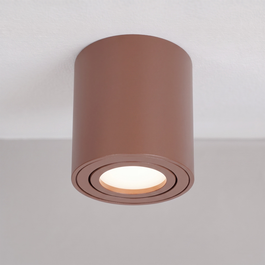 BRILAGI - Spotlight MIA 1xGU10/30W/230V 84x80 mm brown