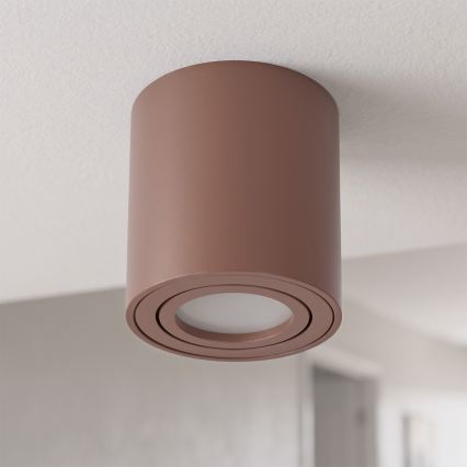 BRILAGI - Spotlight MIA 1xGU10/30W/230V 84x80 mm brown