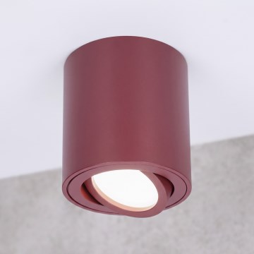 BRILAGI - Spotlight MIA 1xGU10/30W/230V 84x80 mm burgundy