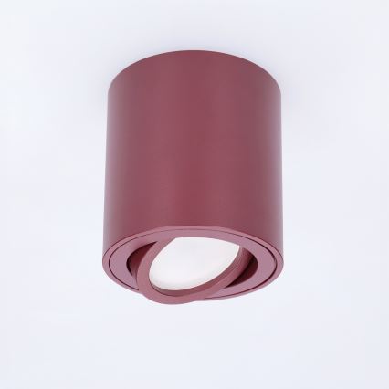 BRILAGI - Spotlight MIA 1xGU10/30W/230V 84x80 mm burgundy