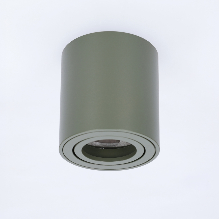 BRILAGI - Spotlight MIA 1xGU10/30W/230V 84x80 mm dark green