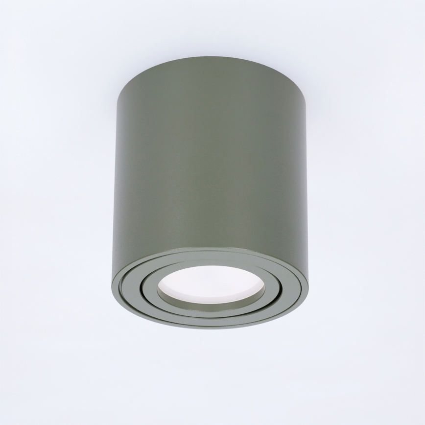 BRILAGI - Spotlight MIA 1xGU10/30W/230V 84x80 mm dark green