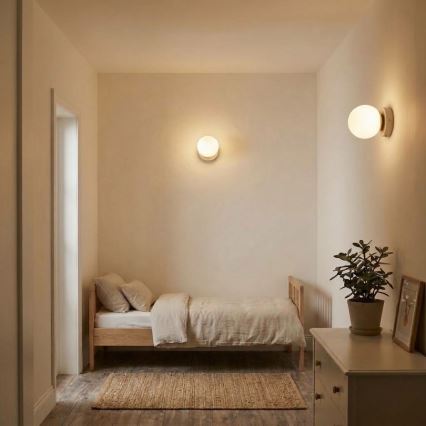 BRILAGI - Spotlight MILO ECRU 1xE27/60W/230V Ø 15 cm beige/gold