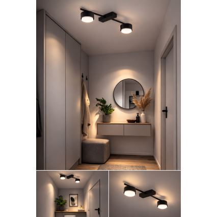 Brilagi - Spotlight MONO 2xGX53/12W/230V Black