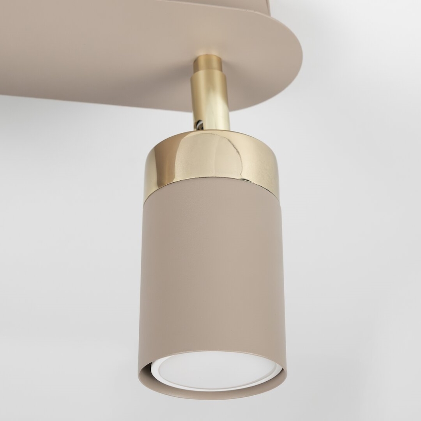 Brilagi - Spotlight POKER 2xGU10/25W/230V beige/gold