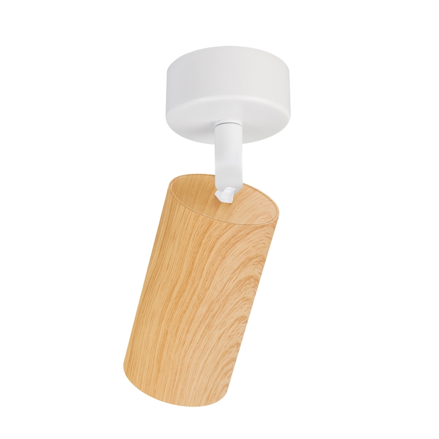 Brilagi - Spotlight SELE 1xGU10/30W/230V white/oak decor