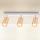 Brilagi - Spotlight SELE 3xGU10/30W/230V white/oak decor