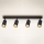 Brilagi - Spotlight SELE 4xGU10/30W/230V black/gold