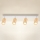 Brilagi - Spotlight SELE 4xGU10/30W/230V white/oak decor
