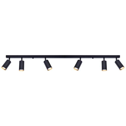 Brilagi - Spotlight SELE 6xGU10/30W/230V black/gold