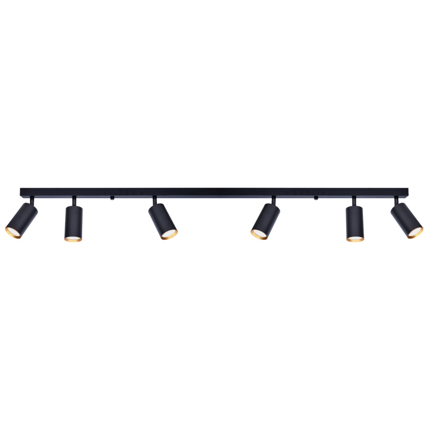 Brilagi - Spotlight SELE 6xGU10/30W/230V black/gold