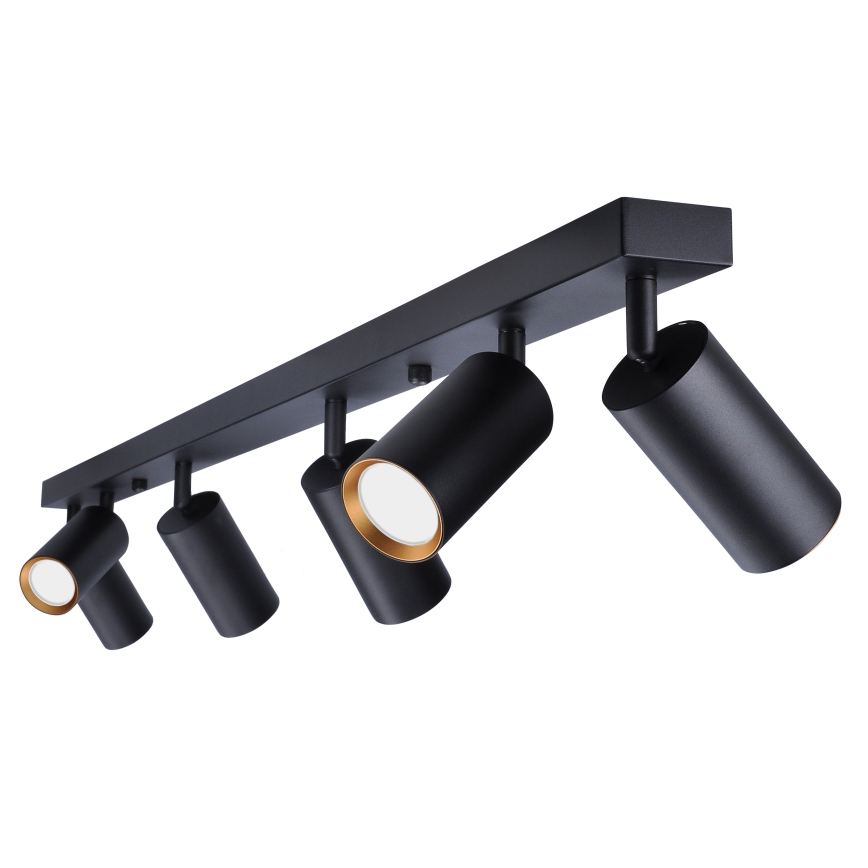 Brilagi - Spotlight SELE 6xGU10/30W/230V black/gold