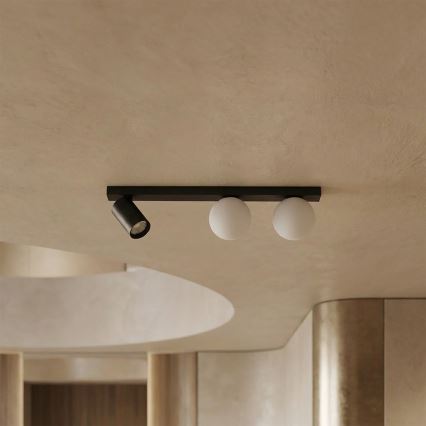 Brilagi - Spotlight SELE BALL 1xGU10/30W/230V + 2xG9/10W black