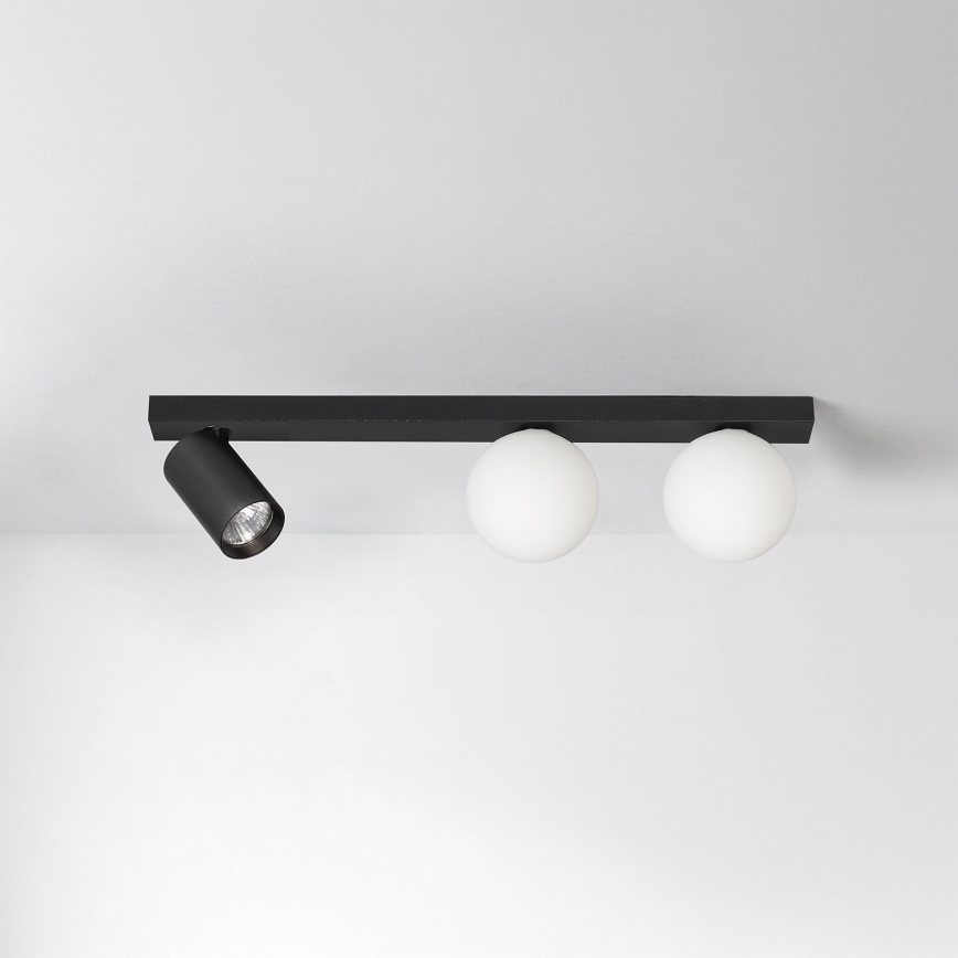 Brilagi - Spotlight SELE BALL 1xGU10/30W/230V + 2xG9/10W black